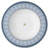 Plato hondo Signum de porcelana, azul Plato hondo Signum de porcelana, azul