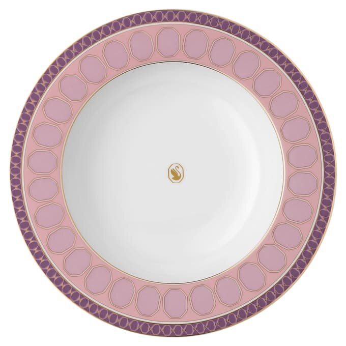 Plato hondo Signum de porcelana, rosa Plato hondo Signum de porcelana, rosa