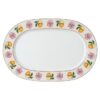Plato Idyllia de porcelana, motivo Crystal Print, Lily Citron, pequeño, multicolor