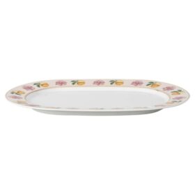 Plato Idyllia de porcelana, motivo Crystal Print, Lily Citron, pequeño, multicolor