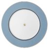 Plato llano de porcelana Signum, azul Plato llano de porcelana Signum, azul