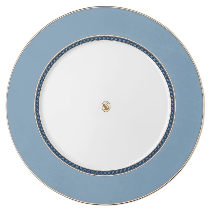 Plato llano de porcelana Signum, azul Plato llano de porcelana Signum, azul