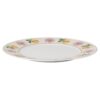 Plato llano Idyllia de porcelana, motivo impreso en cristal, lirio y limón, multicolor Plato llano Idyllia de porcelana, motivo impreso en cristal, lirio y limón, multicolor
