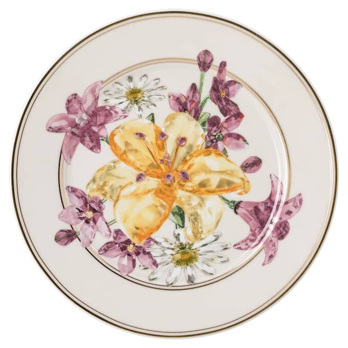 Plato para pan Idyllia de porcelana, motivo Crystal Print, ramo de flores, multicolor Plato para pan Idyllia de porcelana, motivo Crystal Print, ramo de flores, multicolor