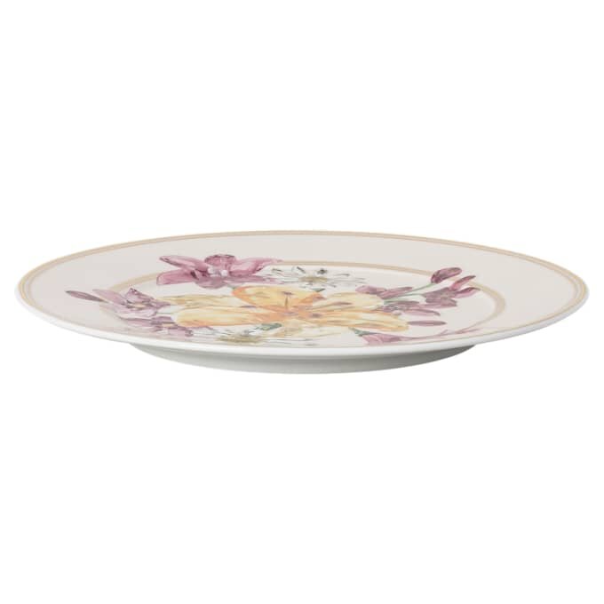 Plato para pan Idyllia de porcelana, motivo Crystal Print, ramo de flores, multicolor Plato para pan Idyllia de porcelana, motivo Crystal Print, ramo de flores, multicolor