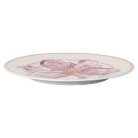 Plato para pan Idyllia de porcelana, motivo de cristal, lirio, morado Plato para pan Idyllia de porcelana, motivo de cristal, lirio, morado