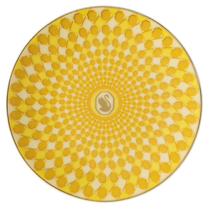 Plato Signum de porcelana, pequeño, amarillo Plato Signum de porcelana, pequeño, amarillo