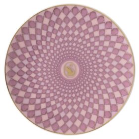 Plato Signum de porcelana, pequeño, rosa