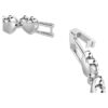 Pulseras Ariana Grande x Swarovski con cortes mixtos, corazones, blanca, chapada en rodio Pulseras Ariana Grande x Swarovski con cortes mixtos, corazones, blanca, chapada en rodio