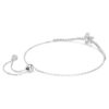 Pulseras Ariana Grande x Swarovski con cortes mixtos, flor, multicolor, chapada en rodio Pulseras Ariana Grande x Swarovski con cortes mixtos, flor, multicolor, chapada en rodio