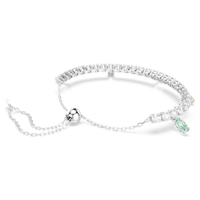 Pulseras Ariana Grande X Swarovski con cortes mixtos, multicolor, chapada en rodio Pulseras Ariana Grande X Swarovski con cortes mixtos, multicolor, chapada en rodio