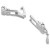 Pulseras Ariana Grande X Swarovski, corte redondo, flores, blanco, chapada en rodio Pulseras Ariana Grande X Swarovski, corte redondo, flores, blanco, chapada en rodio