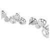 Pulseras Constella con cortes mixtos, blancas, chapadas en rodio Pulseras Constella con cortes mixtos, blancas, chapadas en rodio