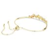 Pulseras Constella con cortes mixtos, multicolor, chapada en tono dorado Pulseras Constella con cortes mixtos, multicolor, chapada en tono dorado
