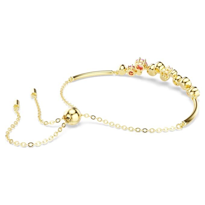 Pulseras Constella con cortes mixtos, multicolor, chapada en tono dorado Pulseras Constella con cortes mixtos, multicolor, chapada en tono dorado