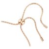 Pulseras Constella con perla de cristal, corte redondo, blanca, chapada en tono oro rosa Pulseras Constella con perla de cristal, corte redondo, blanca, chapada en tono oro rosa