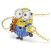 Pulseras de los Minions «Bob» con pavé, multicolor, chapada en tono dorado Pulseras de los Minions «Bob» con pavé, multicolor, chapada en tono dorado