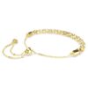 Pulseras Dextera de corte redondo, blanca, con acabado dorado Pulseras Dextera de corte redondo, blanca, con acabado dorado
