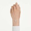 Pulseras Eternity con diamantes cultivados en laboratorio de 0,5 ct en total, forma de corazón, plata esterlina Pulseras Eternity con diamantes cultivados en laboratorio de 0,5 ct en total, forma de corazón, plata esterlina