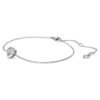 Pulseras Eternity con diamantes cultivados en laboratorio de 0,5 ct en total, forma de corazón, plata esterlina Pulseras Eternity con diamantes cultivados en laboratorio de 0,5 ct en total, forma de corazón, plata esterlina