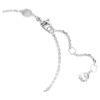 Pulseras Hyperbola Infinity, blancas, chapadas en rodio