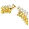 Pulseras Idyllia con corte ovalado, blanca, chapada en tono dorado Pulseras Idyllia con corte ovalado, blanca, chapada en tono dorado