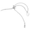 Pulseras Idyllia con cortes mixtos, corazón con flecha, blanca, chapada en rodio Pulseras Idyllia con cortes mixtos, corazón con flecha, blanca, chapada en rodio