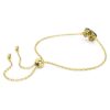 Pulseras Idyllia con cortes mixtos, trébol, verde, chapada en tono dorado Pulseras Idyllia con cortes mixtos, trébol, verde, chapada en tono dorado