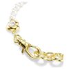 Pulseras Idyllia con perlas de cristal, blancas, chapadas en tono dorado Pulseras Idyllia con perlas de cristal, blancas, chapadas en tono dorado