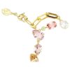 Pulseras Idyllia: cortes variados, motivos variados, multicolor, chapada en tono dorado Pulseras Idyllia: cortes variados, motivos variados, multicolor, chapada en tono dorado