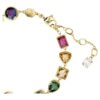 Pulseras Imber con cortes mixtos, multicolor, chapada en tono dorado Pulseras Imber con cortes mixtos, multicolor, chapada en tono dorado