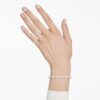 Pulseras Matrix Tennis Crystal Pearl, corte redondo, blanco, chapada en rodio Pulseras Matrix Tennis Crystal Pearl, corte redondo, blanco, chapada en rodio