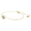Pulseras octogonales con diamantes cultivados en laboratorio de 0,5 ct en total, forma octogonal, oro amarillo de 14K