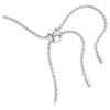 Pulseras tipo tenis Matrix con cortes redondos mixtos, blanca, chapada en rodio Pulseras tipo tenis Matrix con cortes redondos mixtos, blanca, chapada en rodio