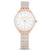 Reloj Attract de fabricación suiza, brazalete de metal, tono oro rosa, acabado en tono oro rosa
