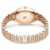 Reloj Attract de fabricación suiza, brazalete de metal, tono oro rosa, acabado en tono oro rosa