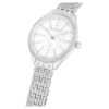 Reloj Attract de fabricación suiza, brazalete de metal, tono plateado, acero inoxidable Reloj Attract de fabricación suiza, brazalete de metal, tono plateado, acero inoxidable