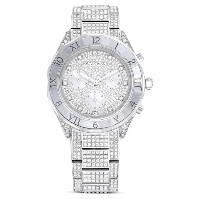 Reloj Dextera Lux de fabricación suiza, brazalete de metal, tono plateado, acero inoxidable Reloj Dextera Lux de fabricación suiza, brazalete de metal, tono plateado, acero inoxidable