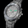 Reloj Dextera Lux de fabricación suiza, brazalete de metal, tono plateado, acero inoxidable Reloj Dextera Lux de fabricación suiza, brazalete de metal, tono plateado, acero inoxidable