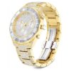 Reloj Dextera Lux de fabricación suiza, pulsera de metal, tono dorado, acabado dorado Reloj Dextera Lux de fabricación suiza, pulsera de metal, tono dorado, acabado dorado