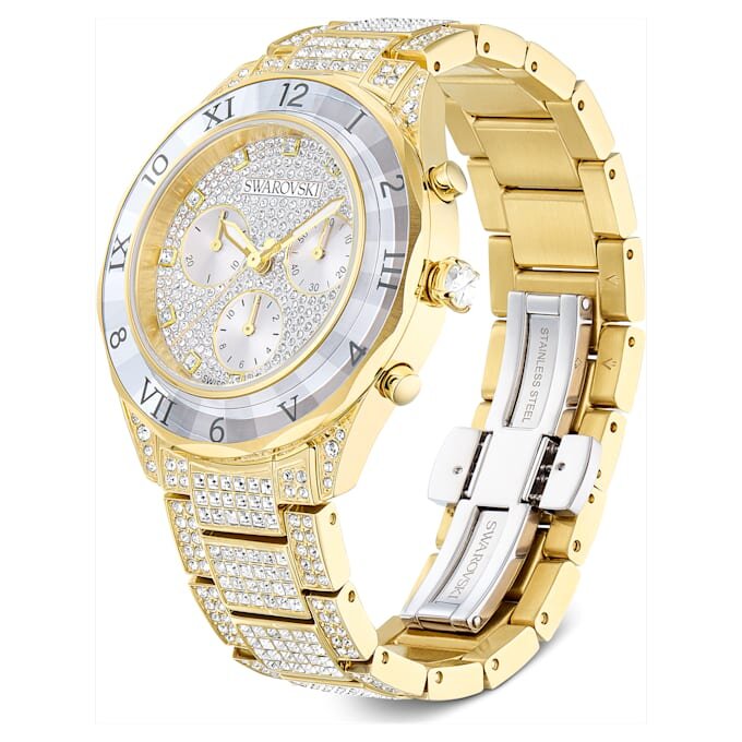 Reloj Dextera Lux de fabricación suiza, pulsera de metal, tono dorado, acabado dorado Reloj Dextera Lux de fabricación suiza, pulsera de metal, tono dorado, acabado dorado