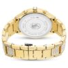 Reloj Dextera Lux de fabricación suiza, pulsera de metal, tono dorado, acabado dorado Reloj Dextera Lux de fabricación suiza, pulsera de metal, tono dorado, acabado dorado