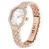 Reloj Dextera Octagon, fabricado en Suiza, brazalete de metal, tono dorado, acabado en tono oro rosa Reloj Dextera Octagon, fabricado en Suiza, brazalete de metal, tono dorado, acabado en tono oro rosa