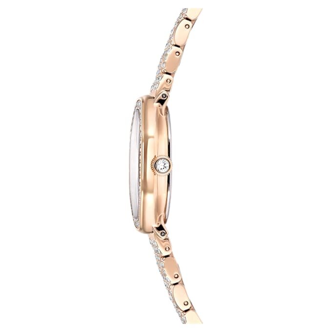 Reloj Dextera Octagon, fabricado en Suiza, brazalete de metal, tono dorado, acabado en tono oro rosa Reloj Dextera Octagon, fabricado en Suiza, brazalete de metal, tono dorado, acabado en tono oro rosa