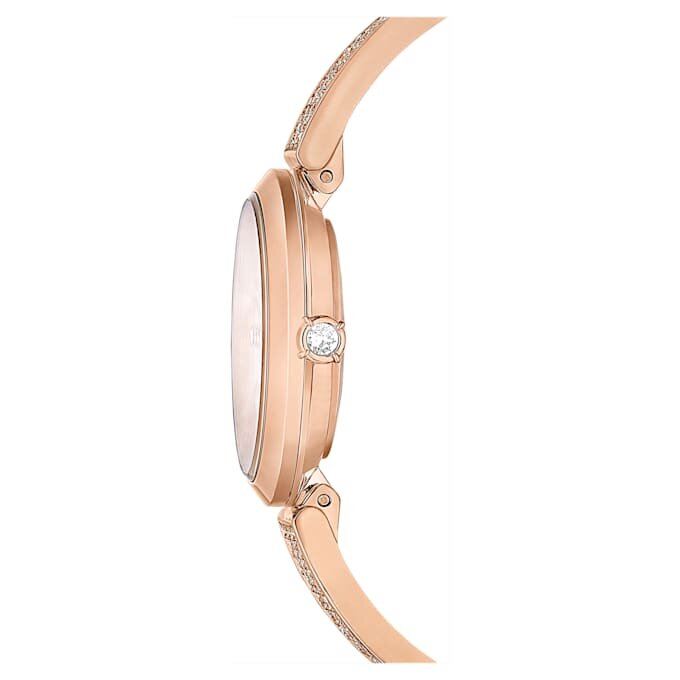 Reloj Illumina de fabricación suiza, pulsera de metal, tono oro rosa, acabado en tono oro rosa Reloj Illumina de fabricación suiza, pulsera de metal, tono oro rosa, acabado en tono oro rosa