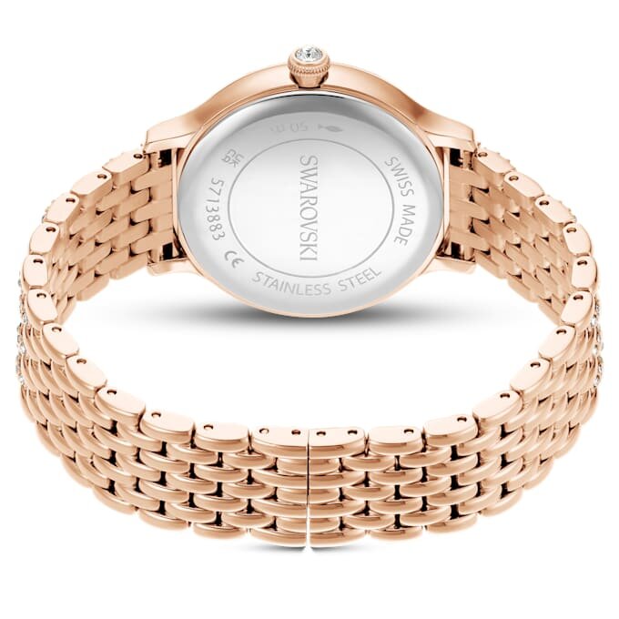 Reloj Imber de fabricación suiza, pulsera de metal, tono oro rosa, acabado en tono oro rosa Reloj Imber de fabricación suiza, pulsera de metal, tono oro rosa, acabado en tono oro rosa