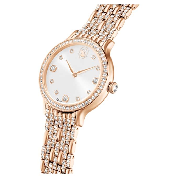 Reloj Imber de fabricación suiza, pulsera de metal, tono oro rosa, acabado en tono oro rosa Reloj Imber de fabricación suiza, pulsera de metal, tono oro rosa, acabado en tono oro rosa