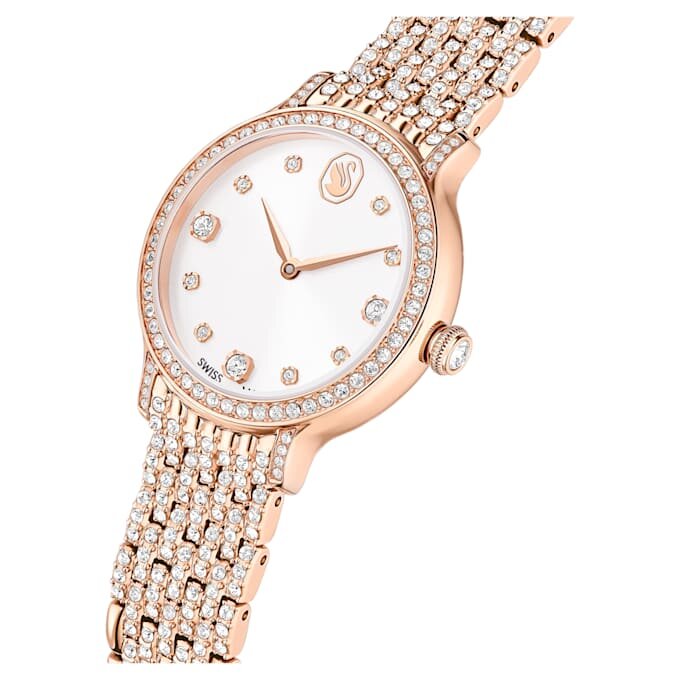 Reloj Imber de fabricación suiza, pulsera de metal, tono oro rosa, acabado en tono oro rosa Reloj Imber de fabricación suiza, pulsera de metal, tono oro rosa, acabado en tono oro rosa