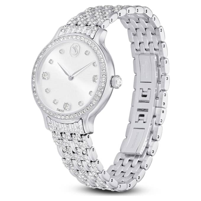 Reloj Imber de fabricación suiza, pulsera de metal, tono plateado, acero inoxidable Reloj Imber de fabricación suiza, pulsera de metal, tono plateado, acero inoxidable