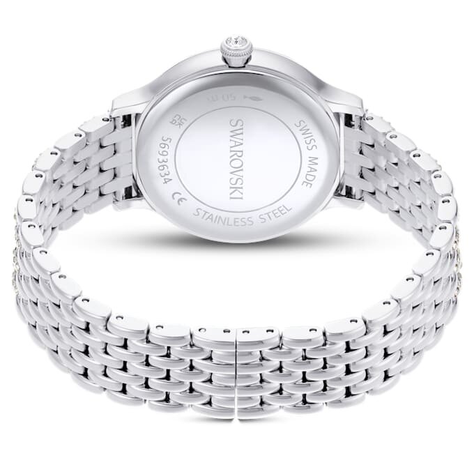 Reloj Imber de fabricación suiza, pulsera de metal, tono plateado, acero inoxidable Reloj Imber de fabricación suiza, pulsera de metal, tono plateado, acero inoxidable